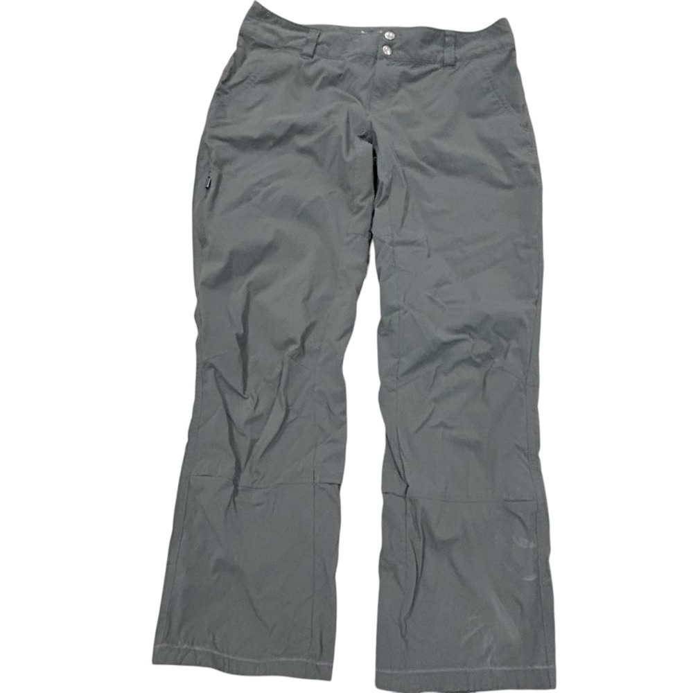 Columbia Omni Shade Women's Gray Active Fit Straight Leg Athletic Pants 10